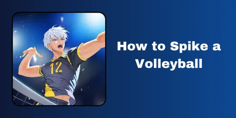 Spike a Volleyball